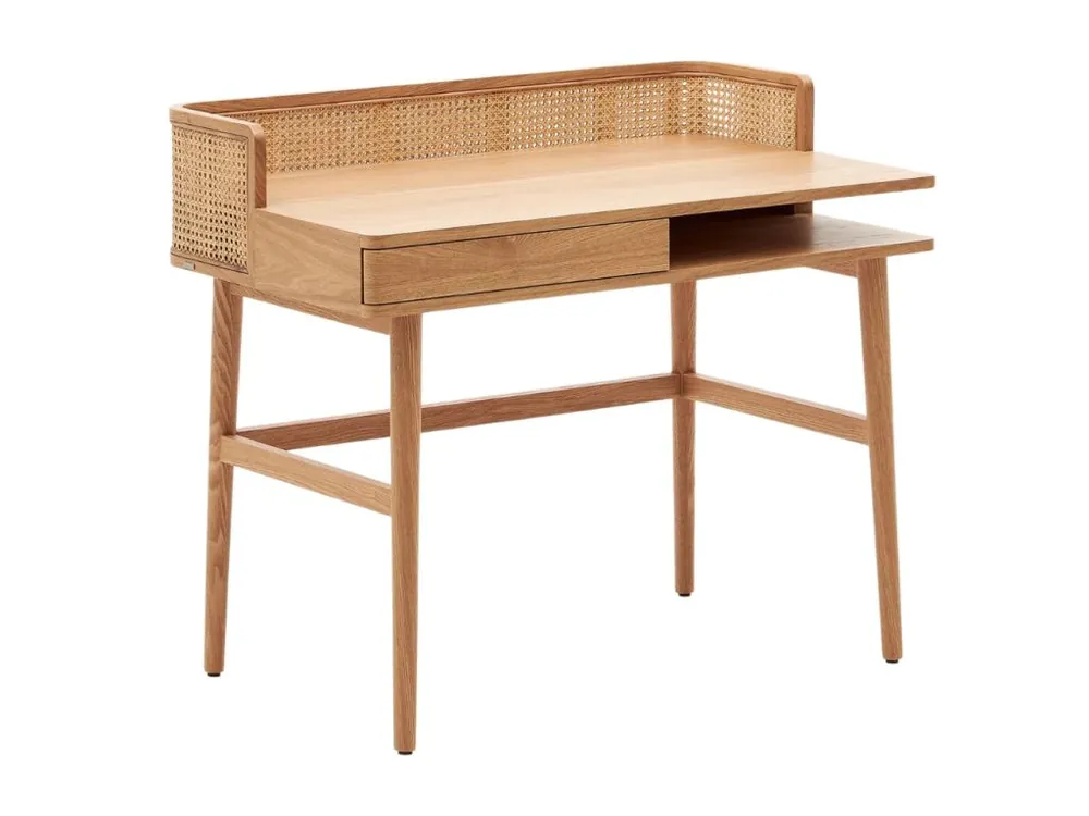 Novinka Dřevěný pracovní stůl Kave Home Araxi 105 x 62 cm