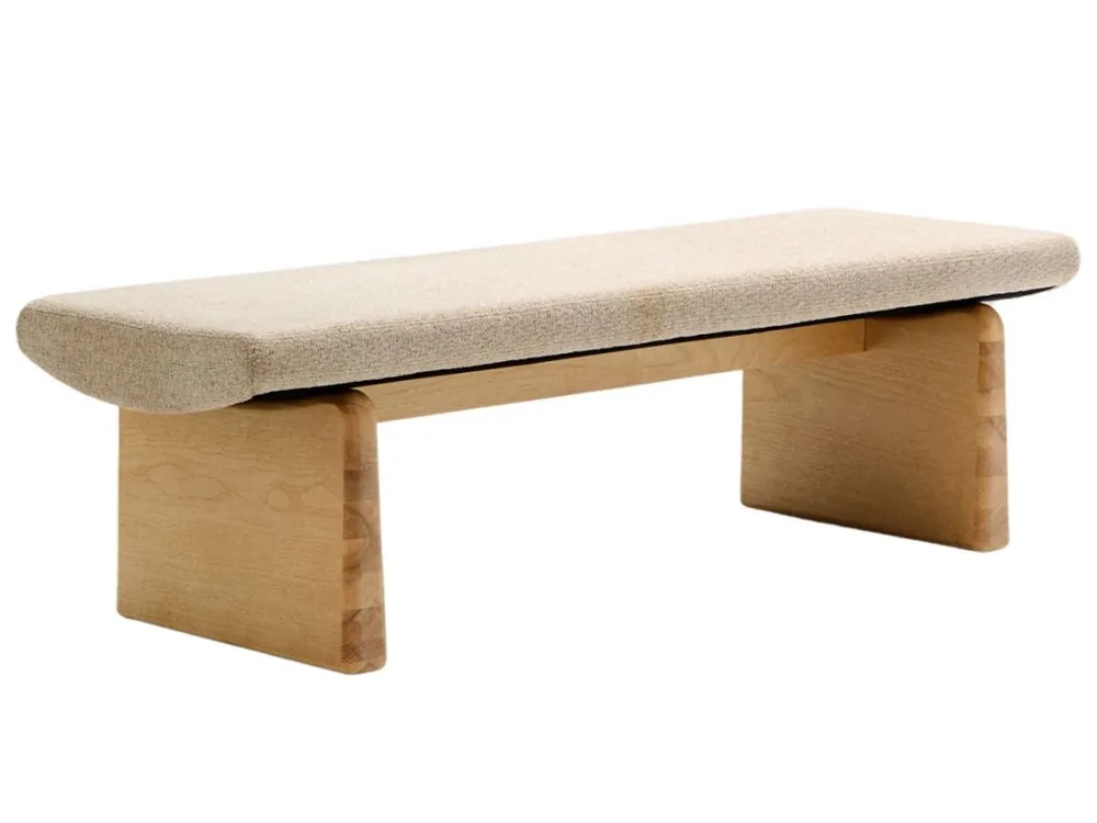 Vrácení Zdarma Dřevěná lavice Kave Home Topaz 150 cm