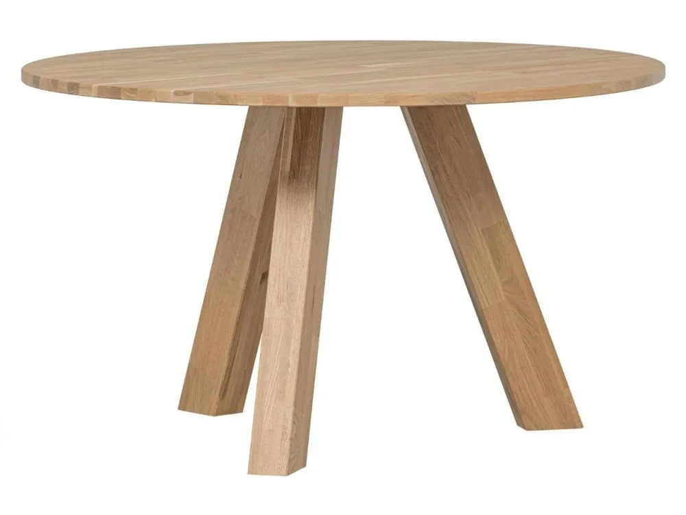 Dubový kulatý jídelní stůl Regie II. 129 cm Odeslání Ihned