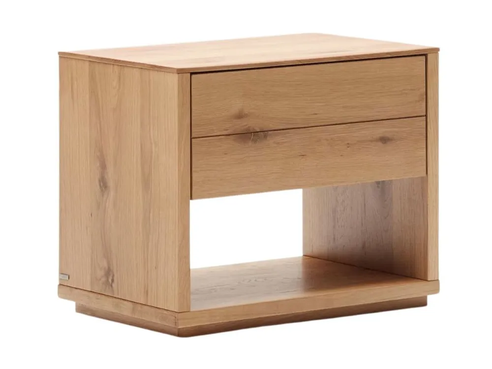 Dubový noční stolek Kave Home Alguema 60 x 40 cm Akční Nabídka