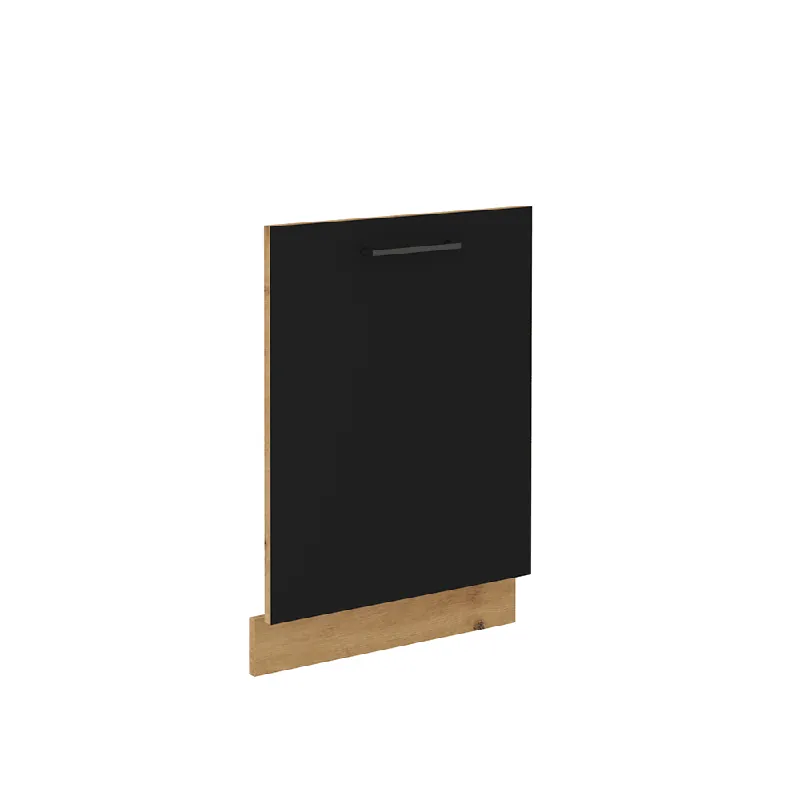 Dvířka na myčku, černý mat / dub artisan, Monro ZM 713x596 Novinka