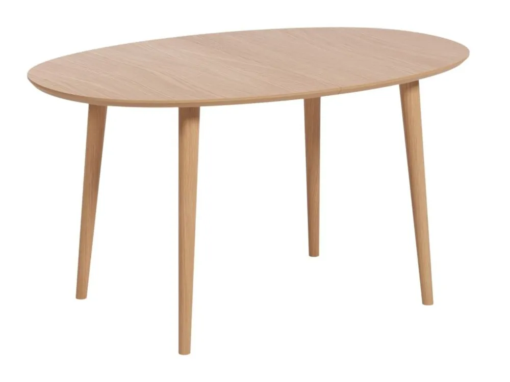 Oblíbený Dubový rozkládací jídelní stůl Kave Home Oqui 140-220 x 90 cm