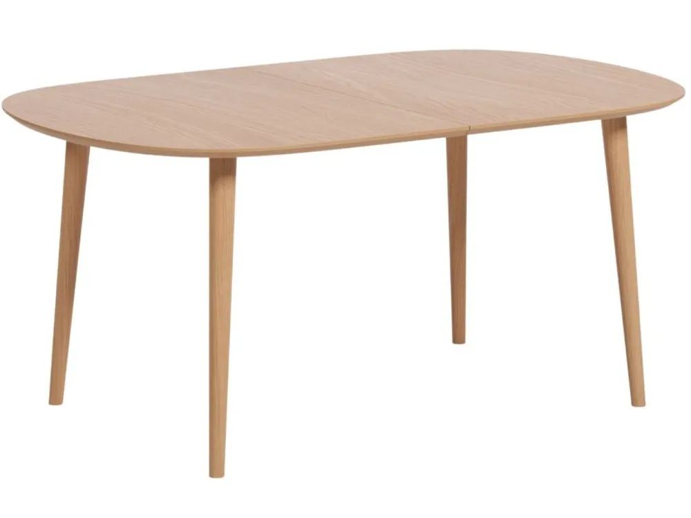 Dubový rozkládací jídelní stůl Kave Home Oqui 160-260 x 100 cm Ihned K Objednání