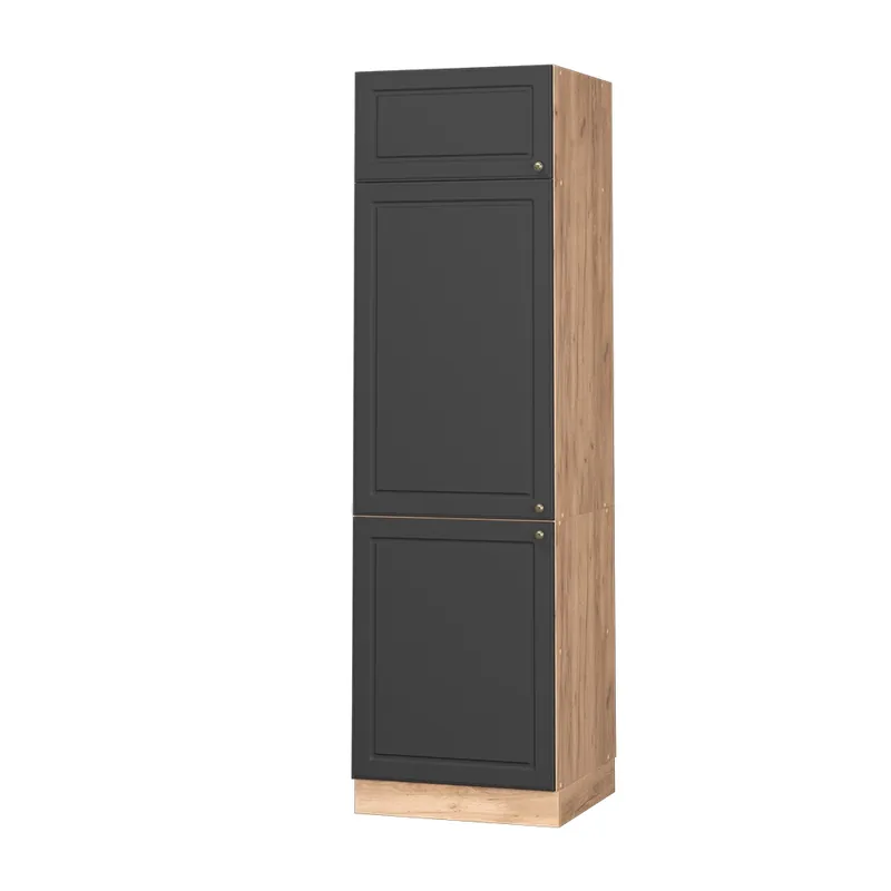 Nejprodávanější Skříňka na lednici Fame-Line Antracitově zlatý 60 cm Vicco