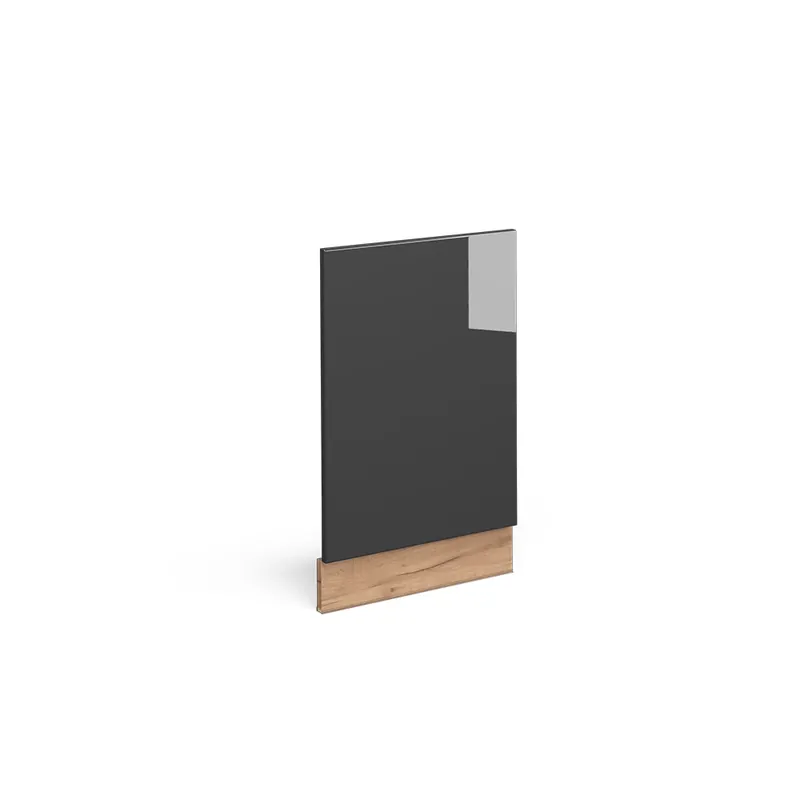 Akční Nabídka Přední panel Fame-Line Antracitový vysoký lesk 45 cm bez pracovní desky Vicco