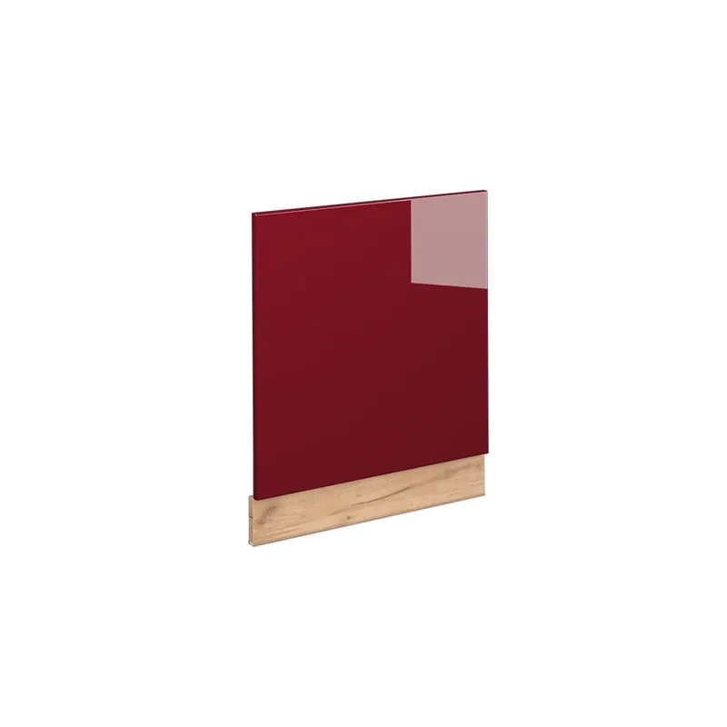 Zlevněný Přední panel Fame-Line Bordó červená vysoký lesk 60 cm bez pracovní desky Vicco