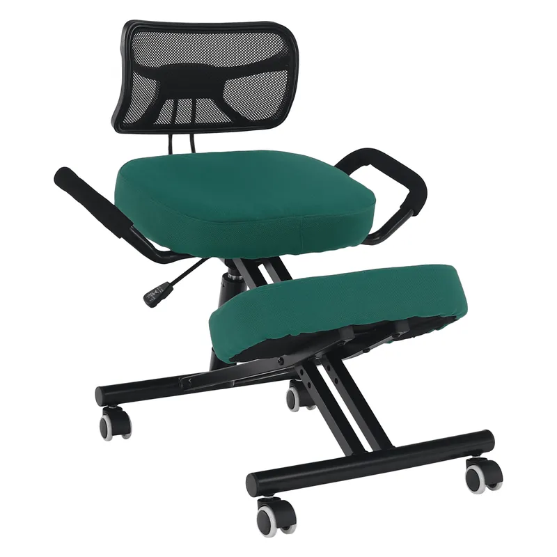 Ergonomická klekačka, zelená/černá, RUFUS Nejlepší Cena