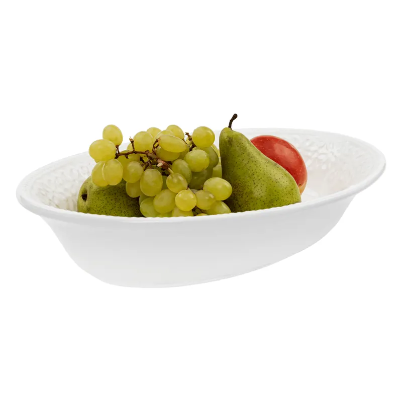 Ihned K Objednání Servírovací mísa, bílá, keramika, NADINE