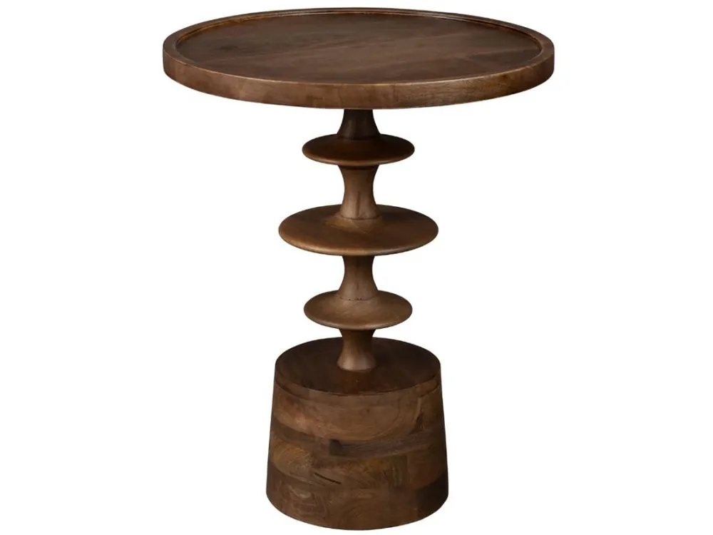 Hnědý mangový odkládací stolek DUTCHBONE CATH 46 cm Objednat Nyní