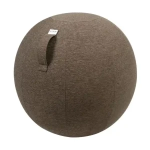 Hnědý sedací / gymnastický míč VLUV STOV Ø 75 cm Novinka