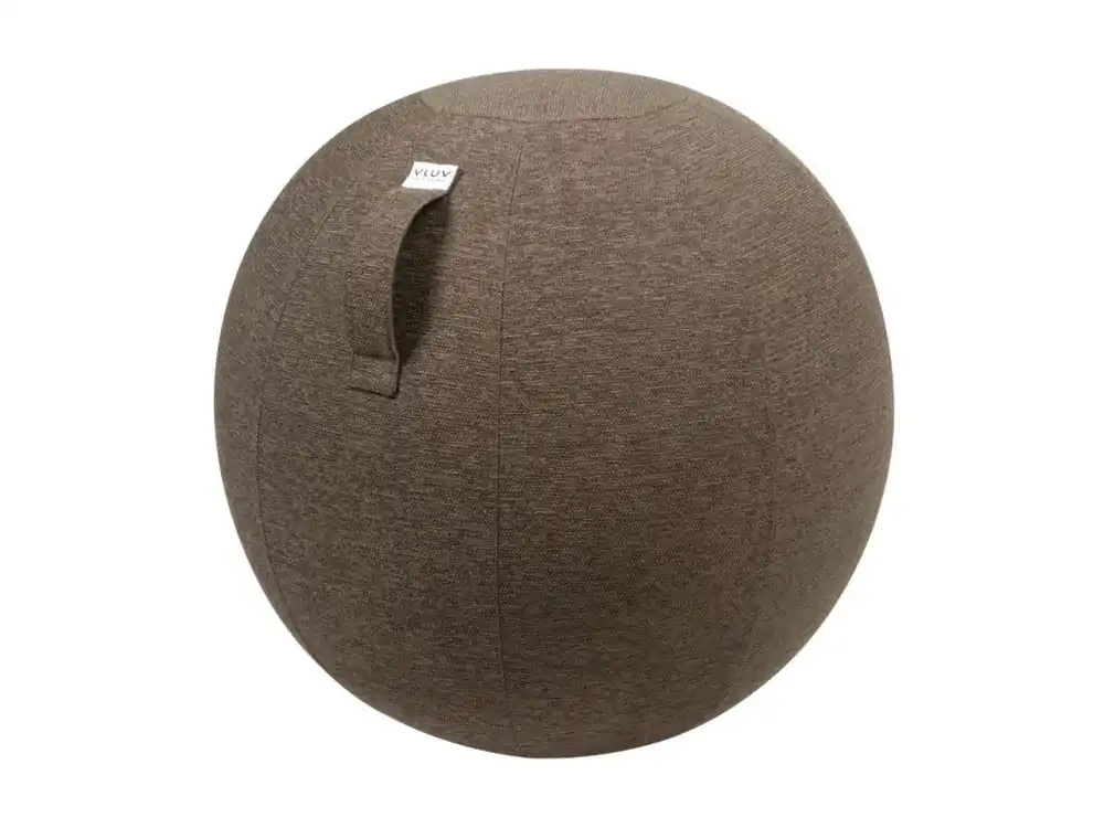Hnědý sedací / gymnastický míč VLUV STOV Ø 75 cm Novinka
