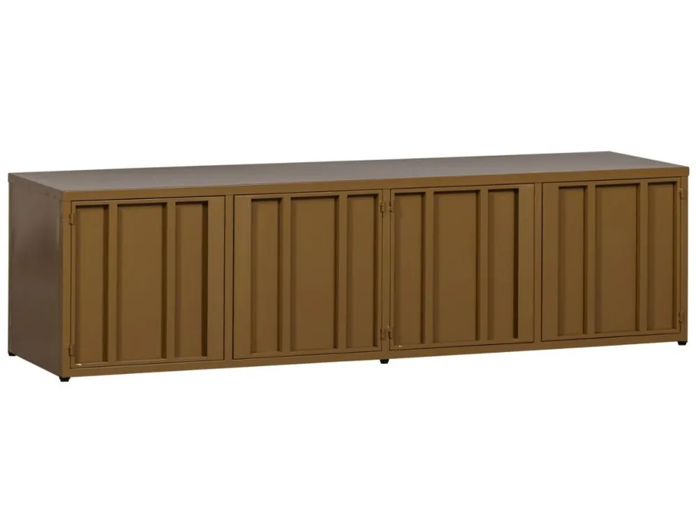 Kovový TV stolek Lavene 160 x 44 cm Koupit Online