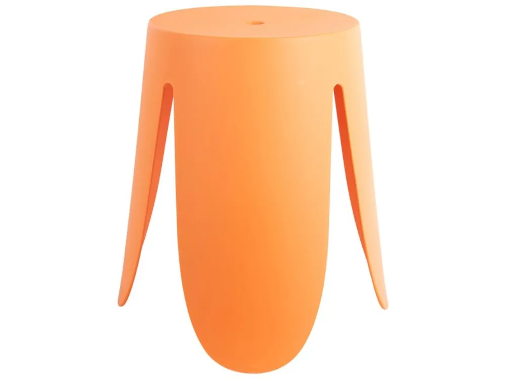 Oranžová plastová stolička Ravis 45 cm Expresní Doručení
