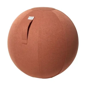 Oranžový sedací / gymnastický míč VLUV SOVA Ø 65 cm Akční Cena