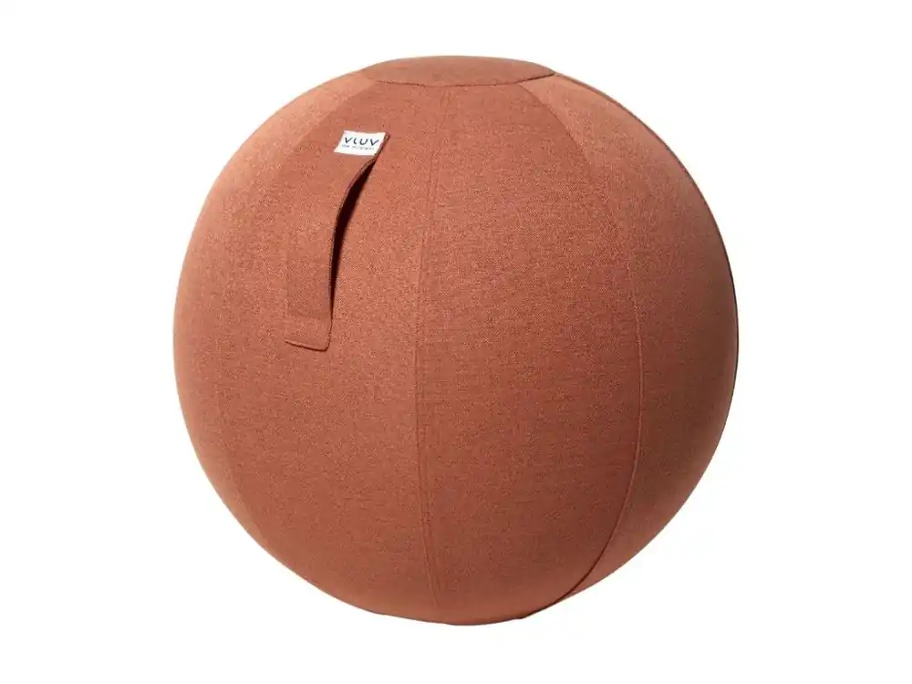 Oranžový sedací / gymnastický míč VLUV SOVA Ø 65 cm Akční Cena