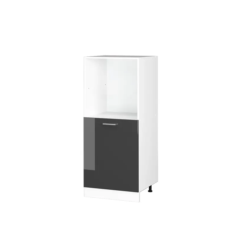 Skříňka na vestavěnou troubu R-Line Antracitový vysoký lesk 60 cm Vicco Akční Cena