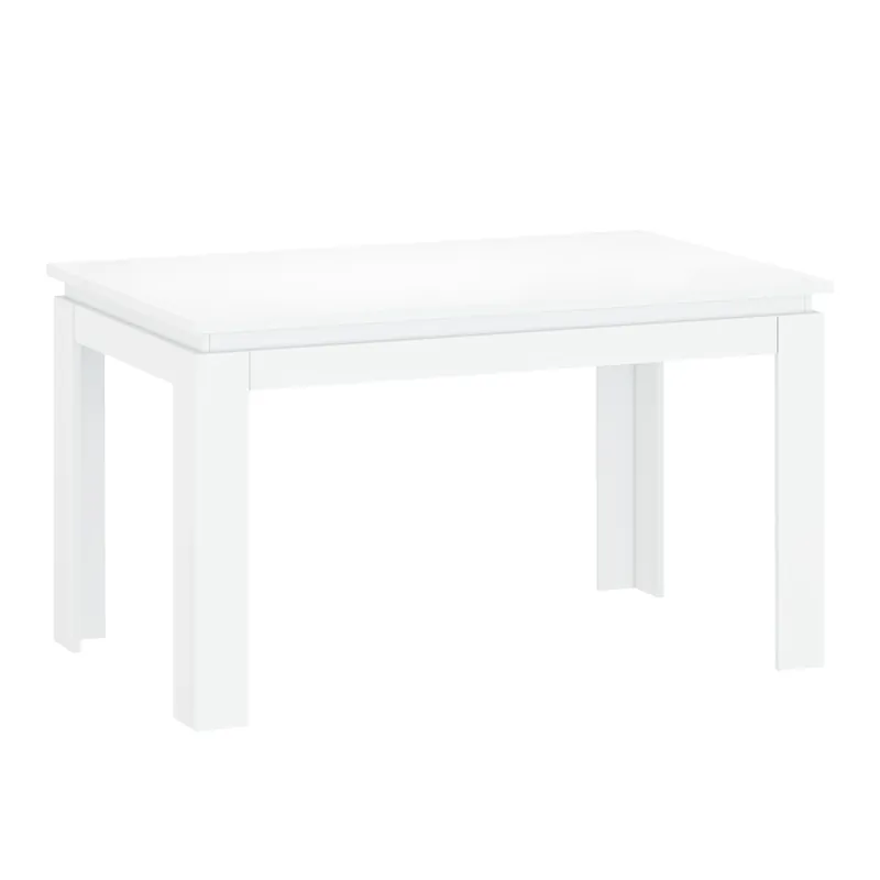 Akční Nabídka Rozkládací stůl, bílá, 135-184x86 cm, LINDY