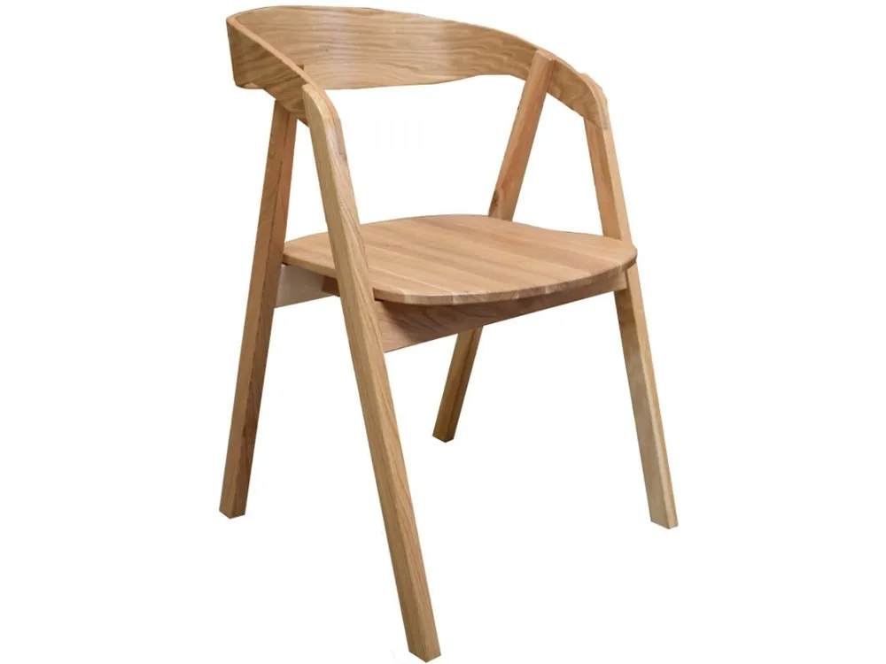 Přírodní dubové křeslo Henry XL Ověřený