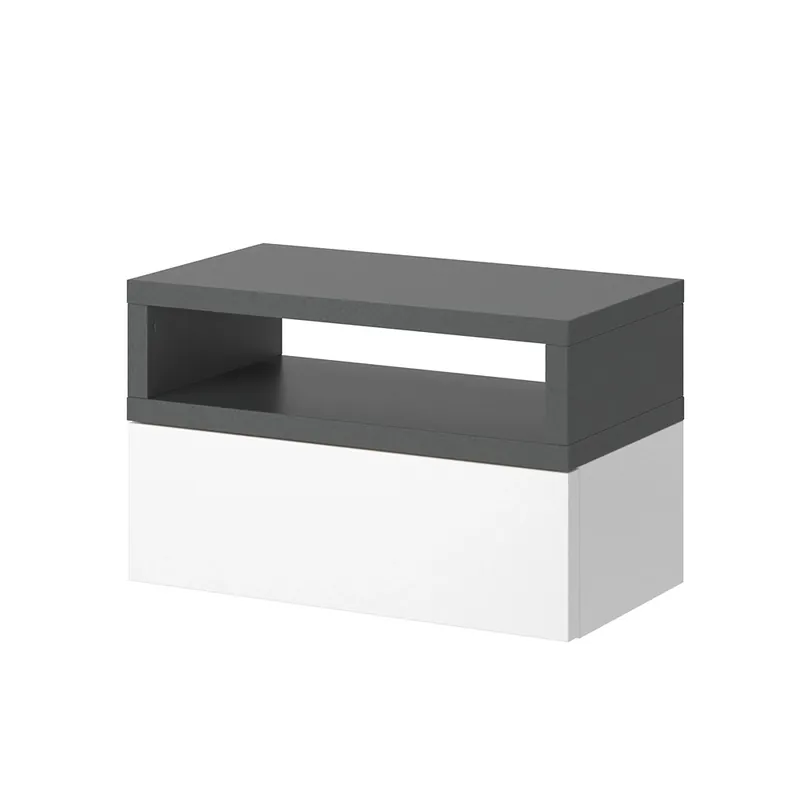 Pouze Dnes Noční stolek Urbano Antracit 45 x 28 cm Vicco