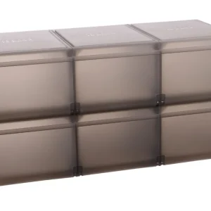 Ihned K Objednání Set šesti šedých plastových úložných boxů na boty Shoecase