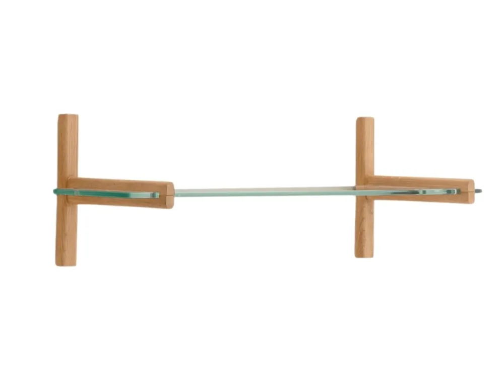 Skleněná modulární police Kave Home Sitra 110 cm Cenově Výhodný