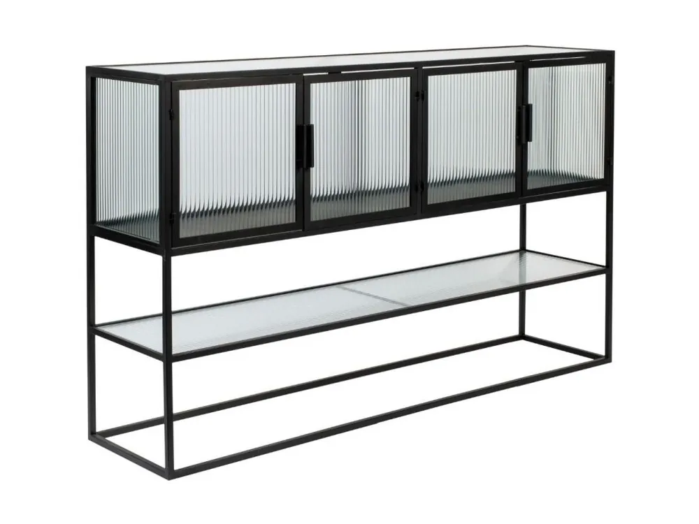 Skleněná vitrína DUTCHBONE BOLI 150 x 38 cm Bezpečná Platba