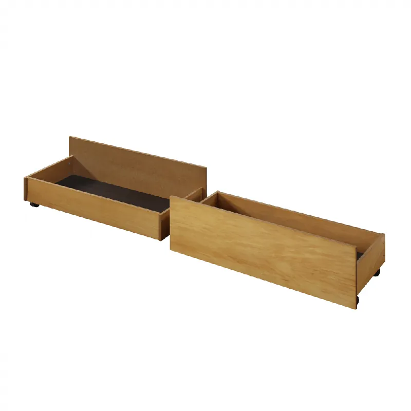 2 kusy, zásuvný kontejner pod postel, dub, MIDEA Ověřený