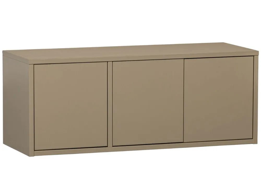 Světle hnědý dřevěný TV stolek Tina 120 x 44 cm Horká Nabídka