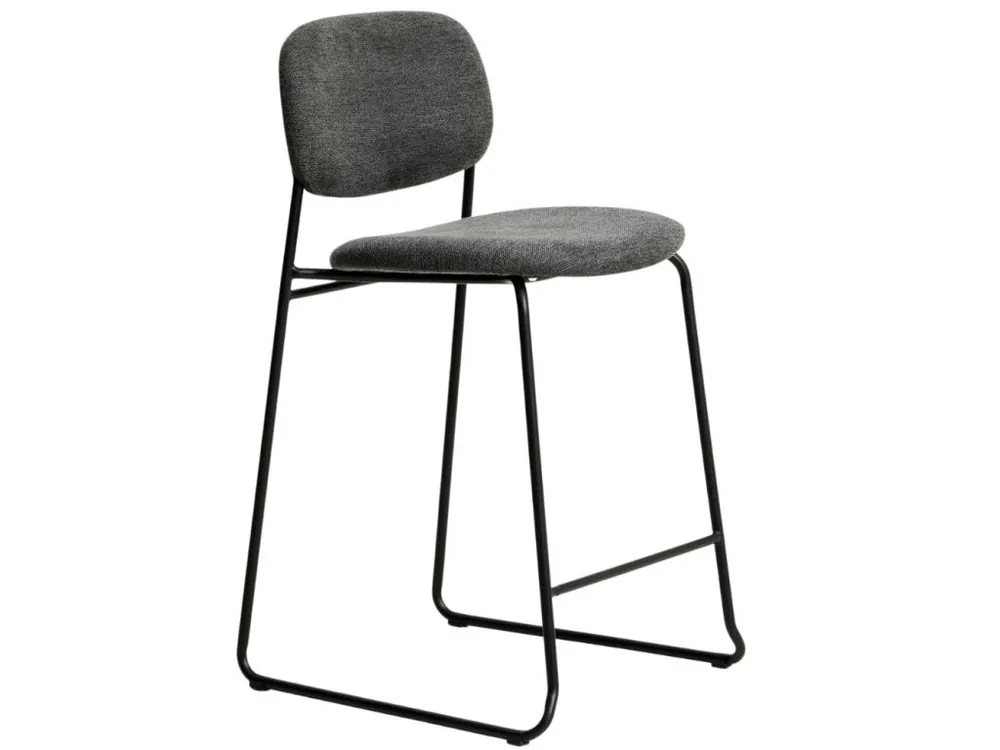 Časově Omezené Šedá barová židle Meli 65 cm