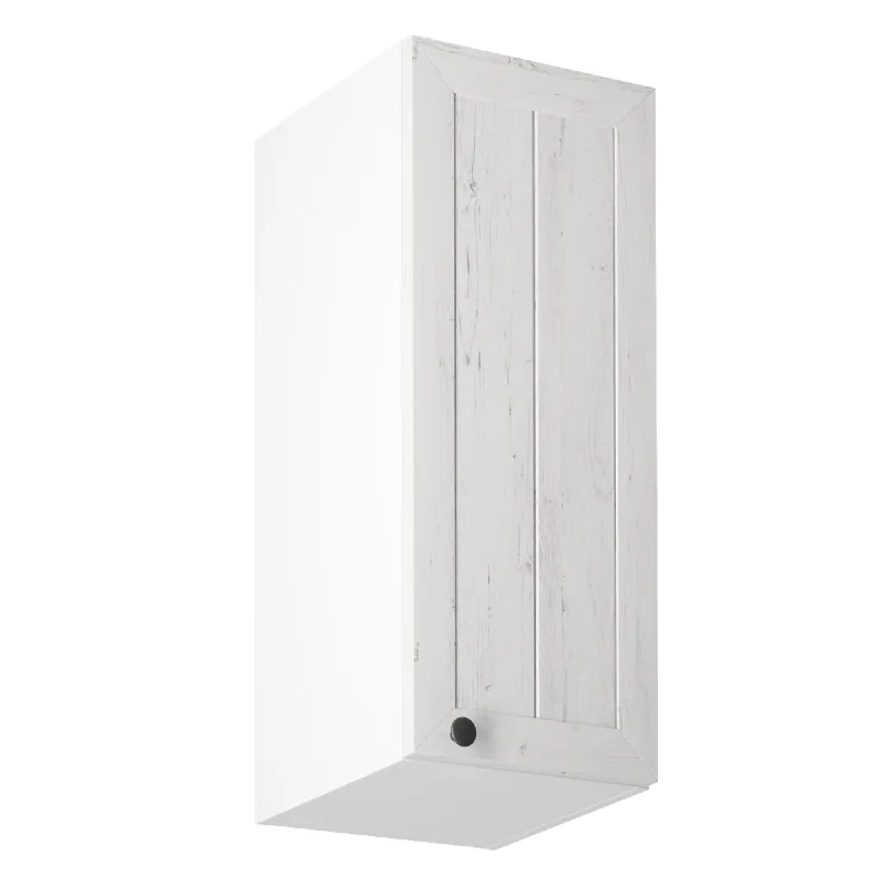 Originální Horní skříňka G30, pravá, bílá / sosna andersen, PROVANCE
