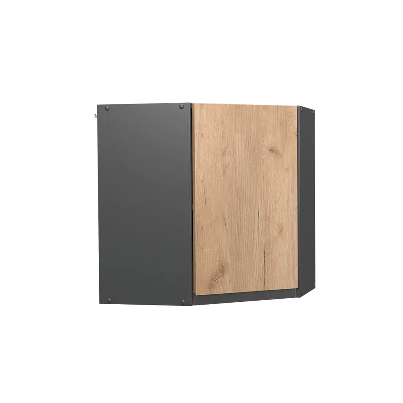 Rohový věšák na stěnu R-Line Zlatý mocný dub 57 cm Tvar J Vicco Omezená Nabídka