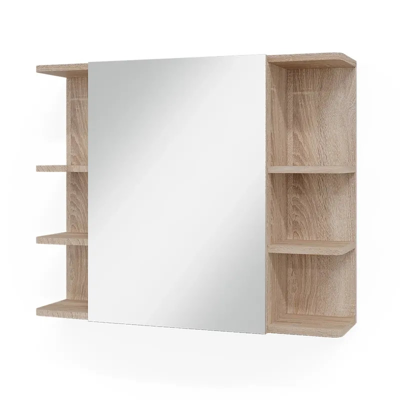 Koupelnová zrcadlová skříňka Fynn Sonoma 79.6 x 64 cm Vicco Koupit Online