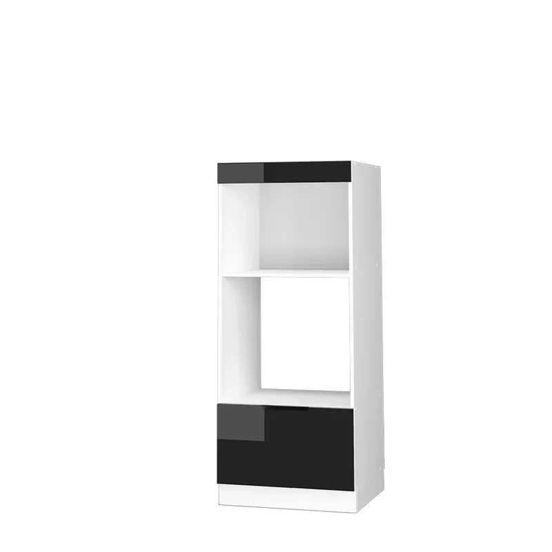 Koupit Online Skříňka na mikrovlnnou troubu Fame-Line Černý dub vysoký lesk 60 cm otevřít Vicco