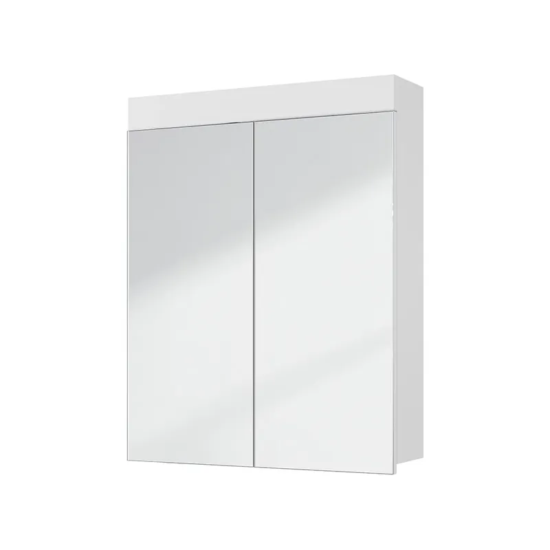 Značkový Koupelnová zrcadlová skříňka Luna Bílá 60 x 77 cm Vicco