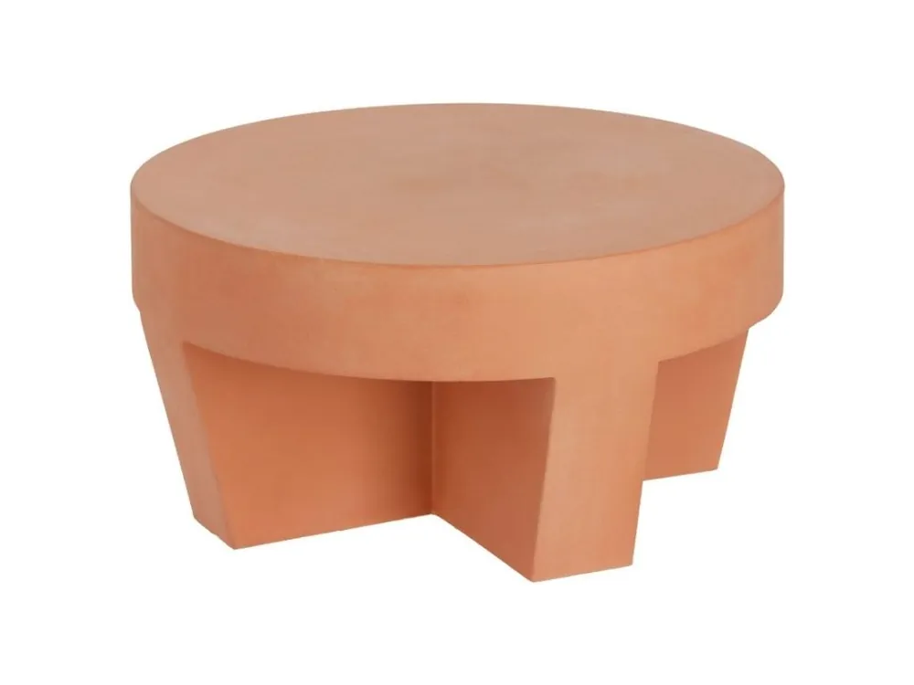 Terakotový zahradní konferenční stolek Kave Home Vilena 60 cm Nakupujte Hned