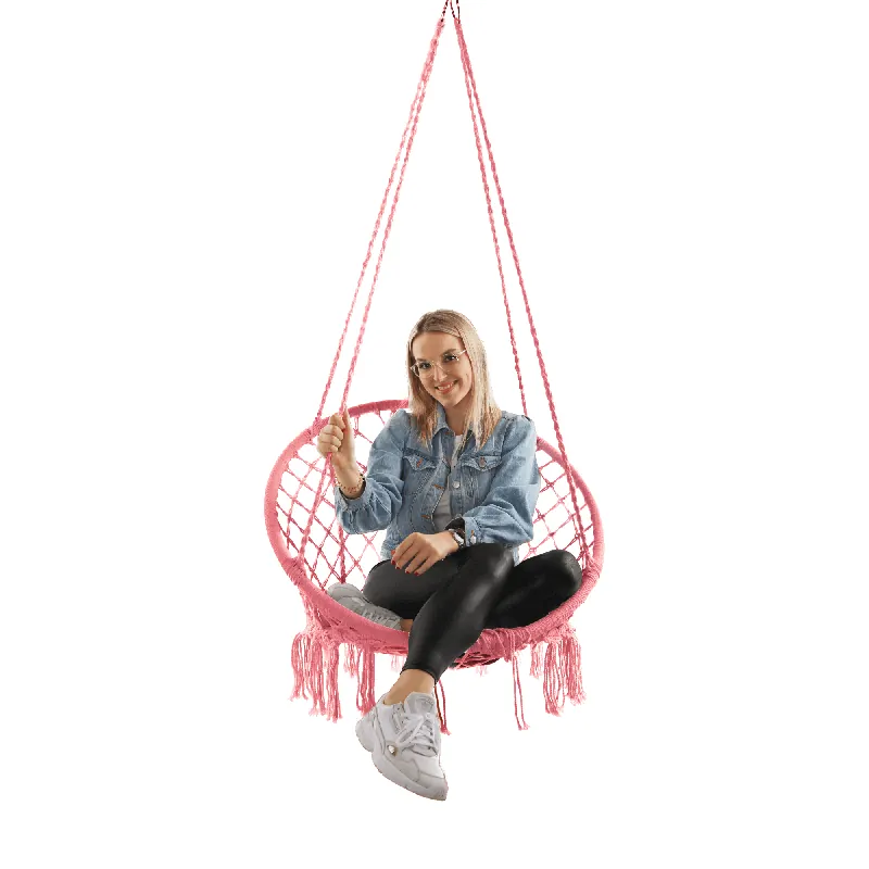 Akční Nabídka Závěsné křeslo, růžová, AMADO 2 NEW