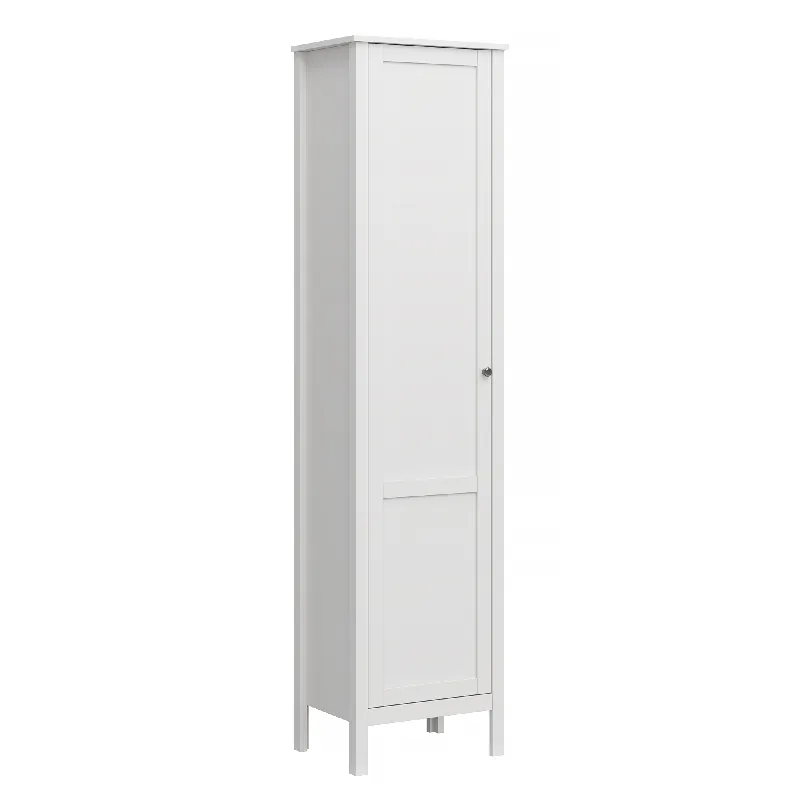 Přímo Od Výrobce Regál 1D, bílá, OLJE