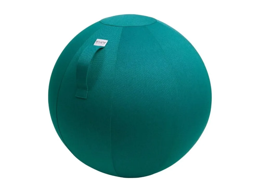 Tmavě petrolejový sedací / gymnastický míč VLUV LEIV Ø 65 cm Originální