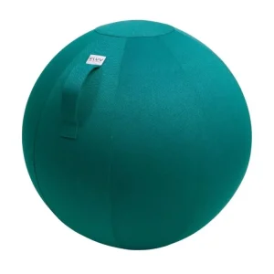 Tmavě petrolejový sedací / gymnastický míč VLUV LEIV Ø 75 cm Finální Výprodej