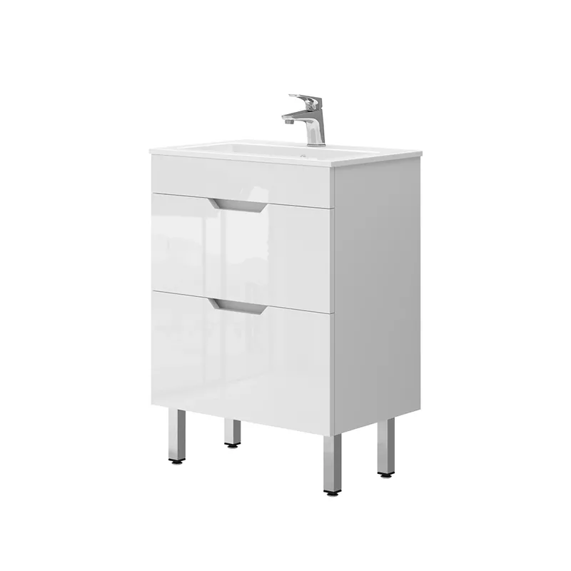 Koupelnový nábytek Clayton Bílá 2 díly, spodní skříňka 60 cm Vicco Nová Kolekce