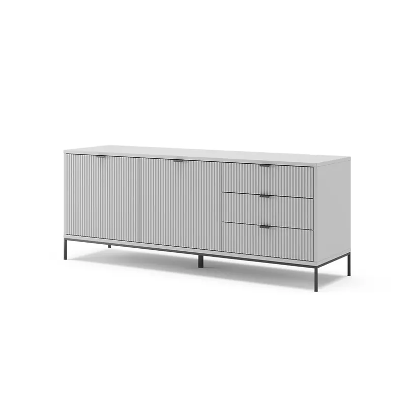 Nízký nábytek pod televizi Eliza Šedá 150 x 60 cm Vicco Finální Výprodej