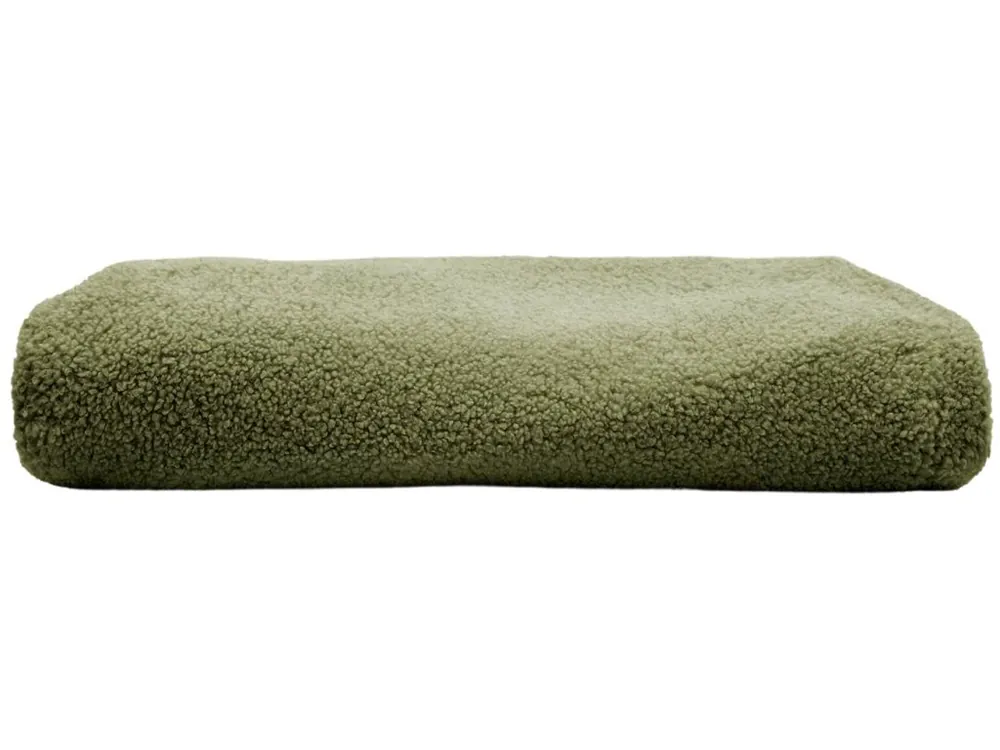 Zelený bouclé potah na taburet Kave Home Kaeli 60 cm Expresní Doručení