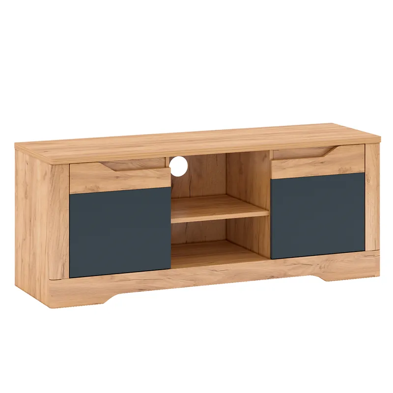 Must-Have RTV stolek B, dub craft zlatý/grafit šedá, FIDEL
