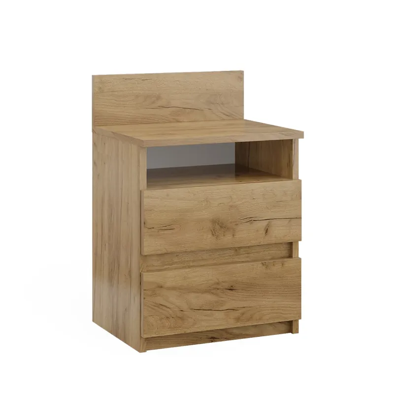 Noční stolek Monty Zlatý mocný dub 32.3 x 59.1 cm Vicco Top Prodej