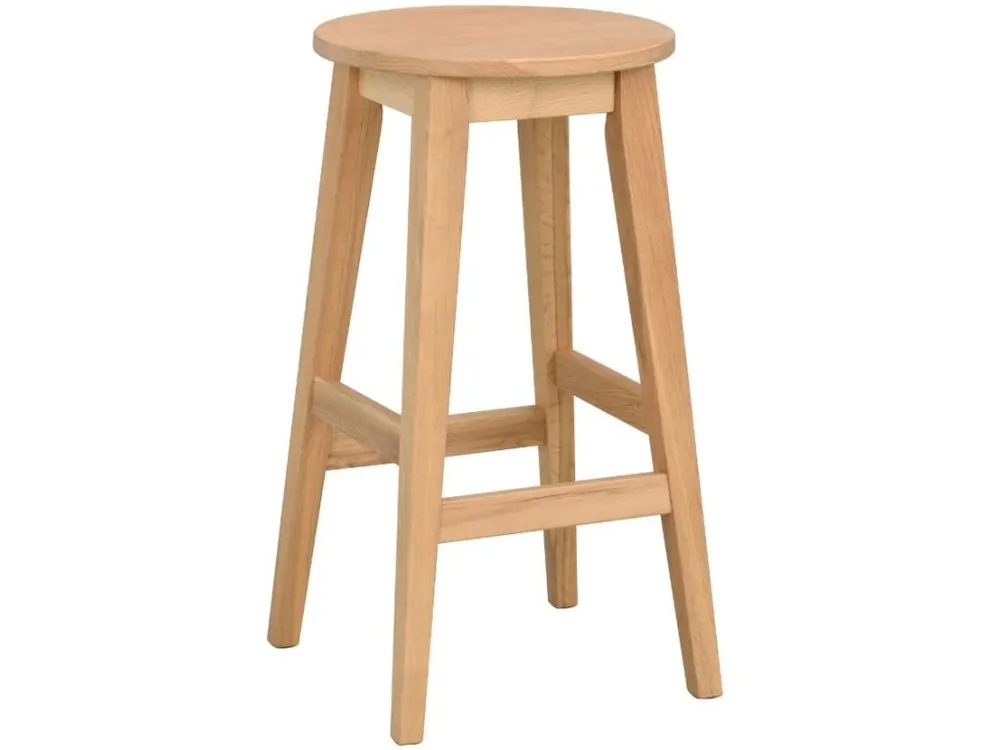 Bezpečná Platba Dubová barová židle ROWICO AUSTIN 65 cm