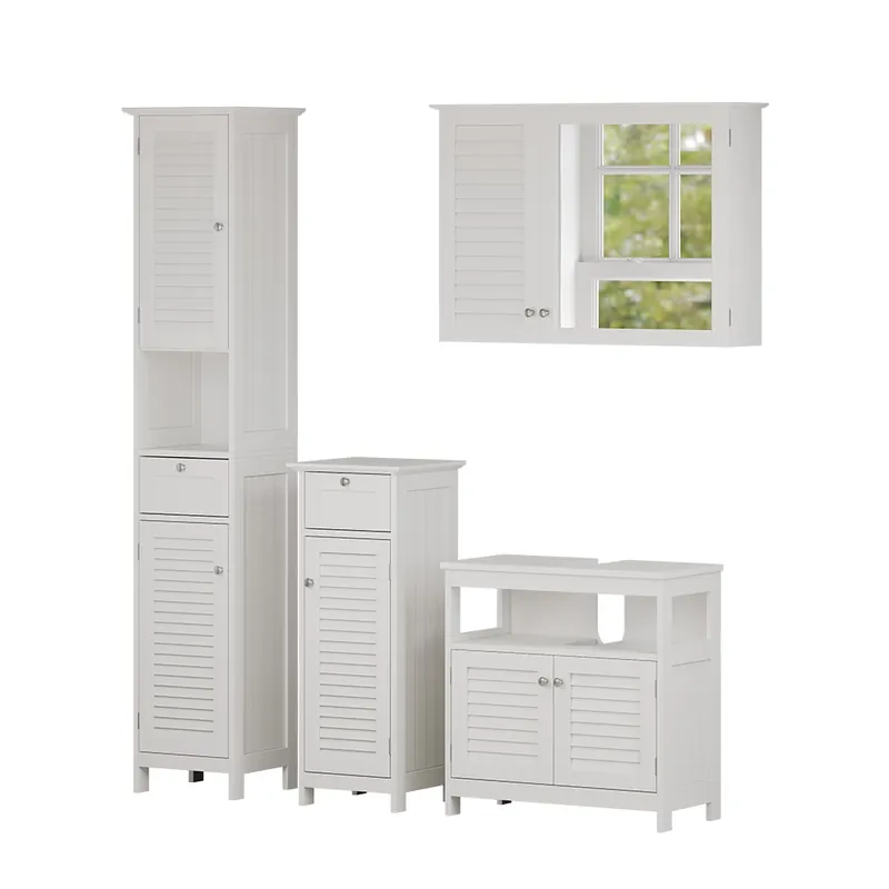 Must-Have Koupelnový nábytek Riad Bílá 4 díly, varianta 1 Vicco
