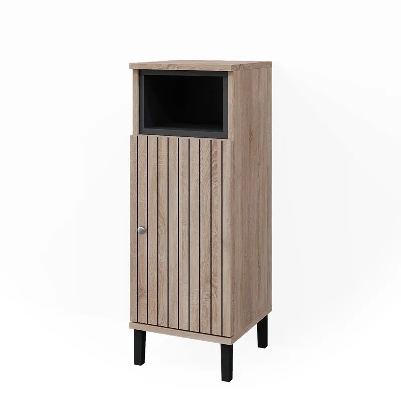 Akční Nabídka Střední skříňka Aquis Sonoma 30 x 81.8 cm s dvířky a otevřenou přihrádkou Vicco