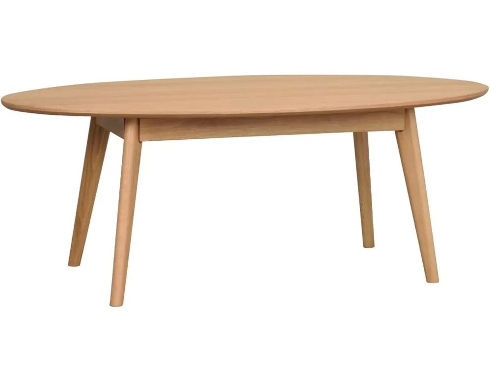 Dubový konferenční stolek ROWICO YUMI 130 x 65 cm Akční Cena