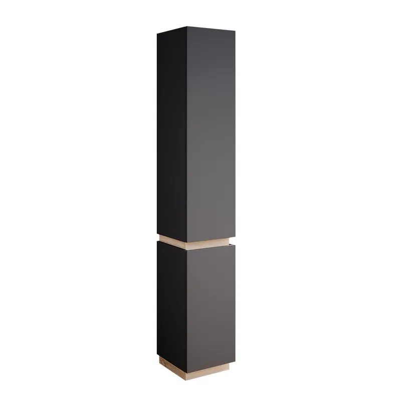 Koupelnová skříňka Gloria Antracit 33 x 197.5 cm se 2 dvířky Vicco Must-Have