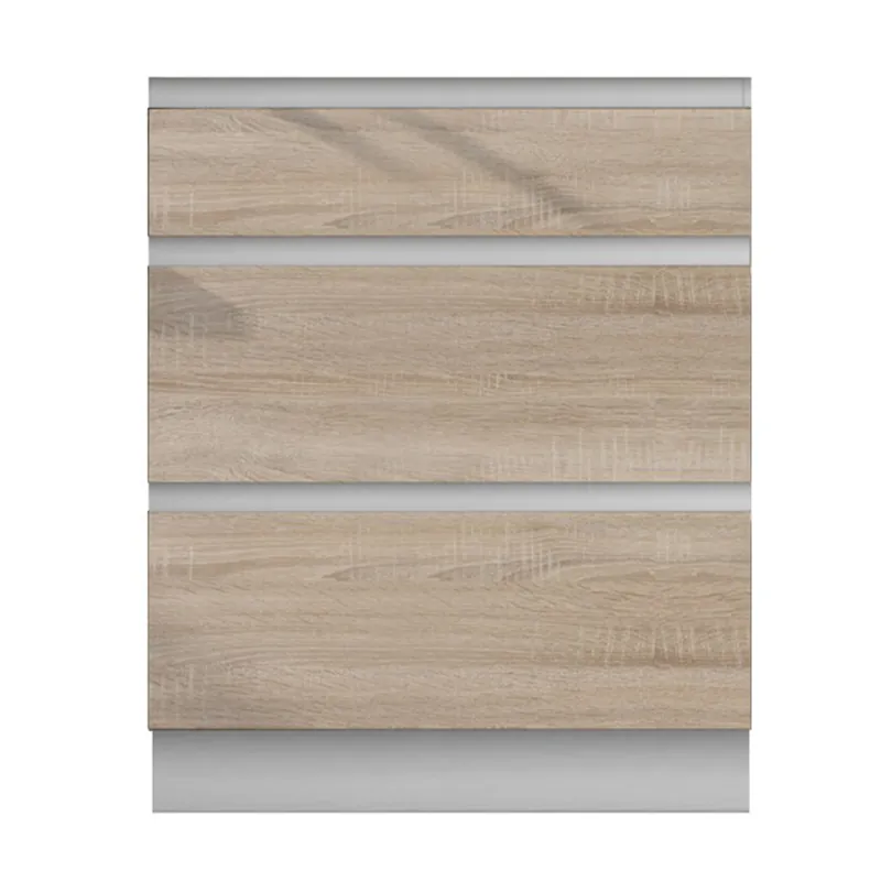 Top Prodej Dolní skříňka D 60S3, dub sonoma/bílá, LINE